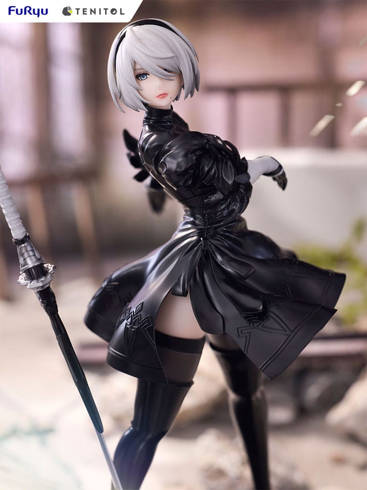 NieR:Automata Android 2B Ver1.1a Furyu Tenitol Figure 22cm