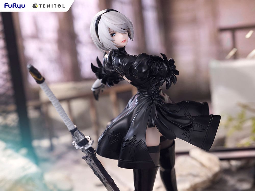 NieR:Automata Android 2B Ver1.1a Furyu Tenitol Figure 22cm