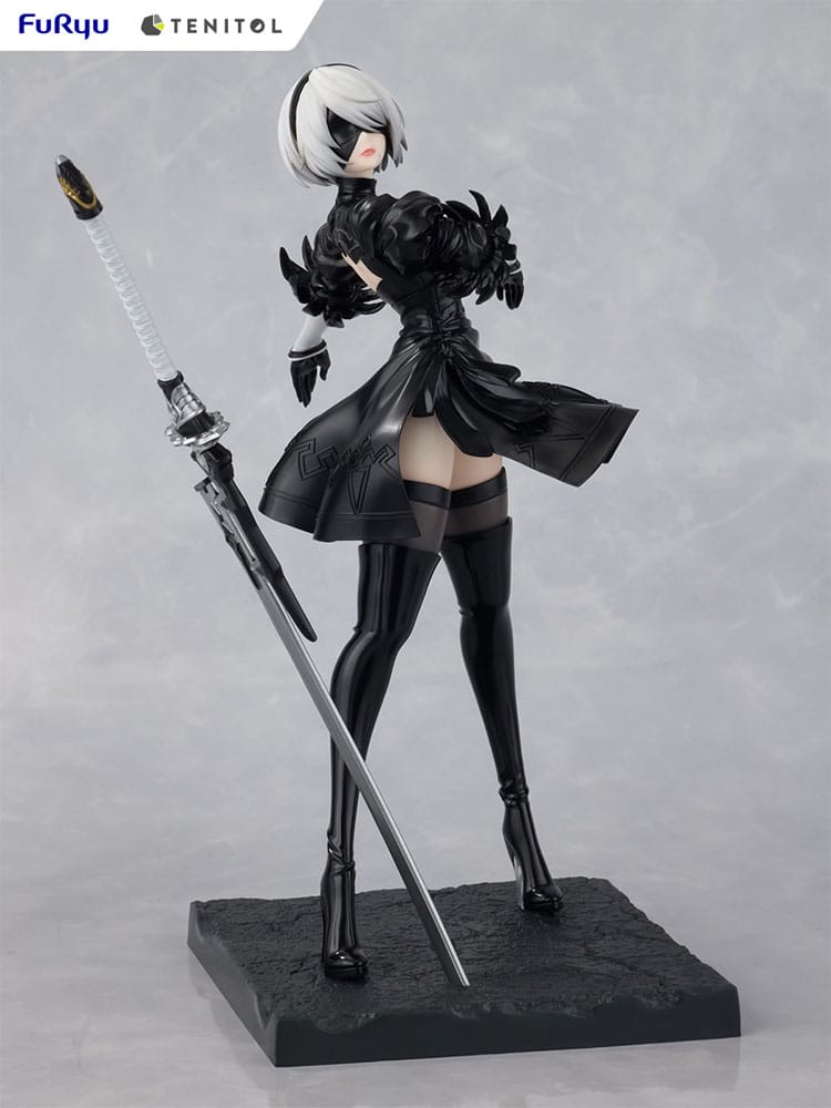 NieR:Automata Android 2B Ver1.1a Furyu Tenitol Figure 22cm
