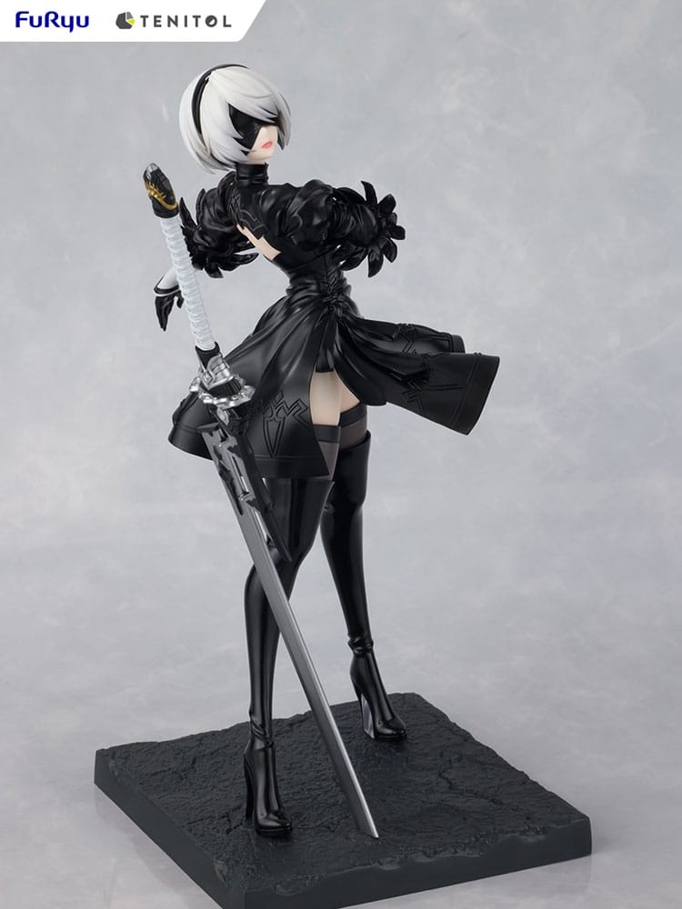 NieR:Automata Android 2B Ver1.1a Furyu Tenitol Figure 22cm