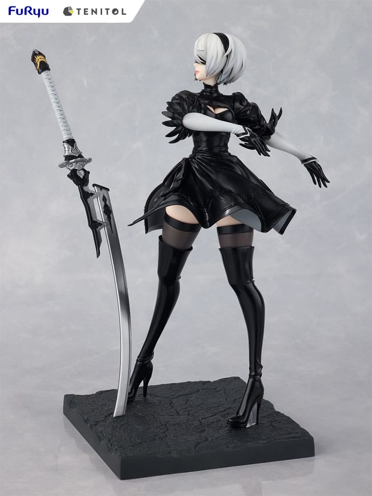 NieR:Automata Android 2B Ver1.1a Furyu Tenitol Figure 22cm