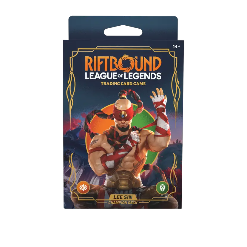 Riftbound: League of Legends TCG - Set One: Lee Sin Champion Deck