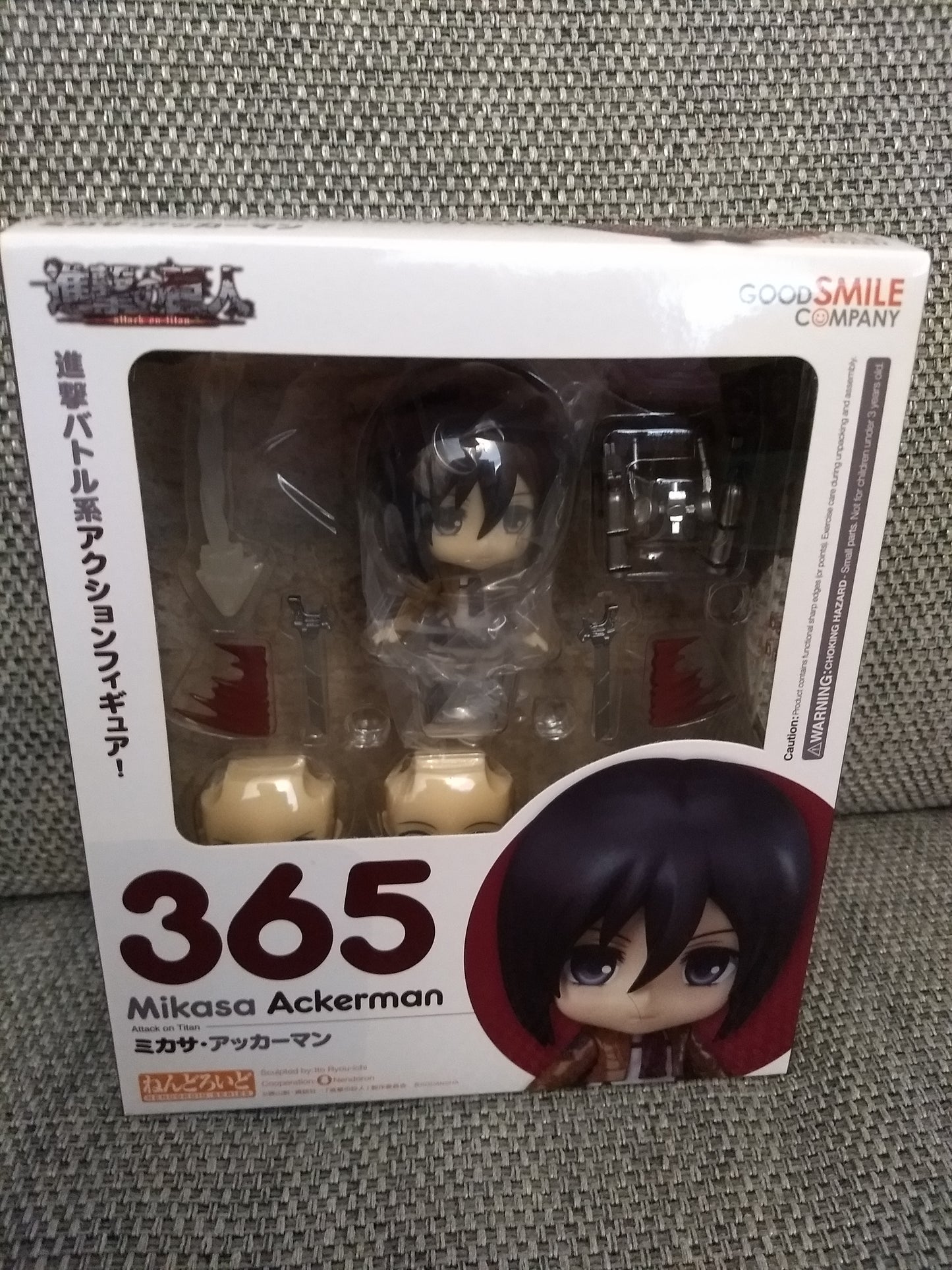 Attack on Titan Mikasa Ackerman Nendoroid Figure #365