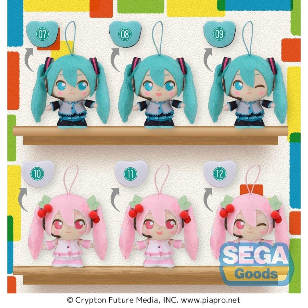 Hatsune Miku Moipon Sakura Miku Mini Plush 10cm