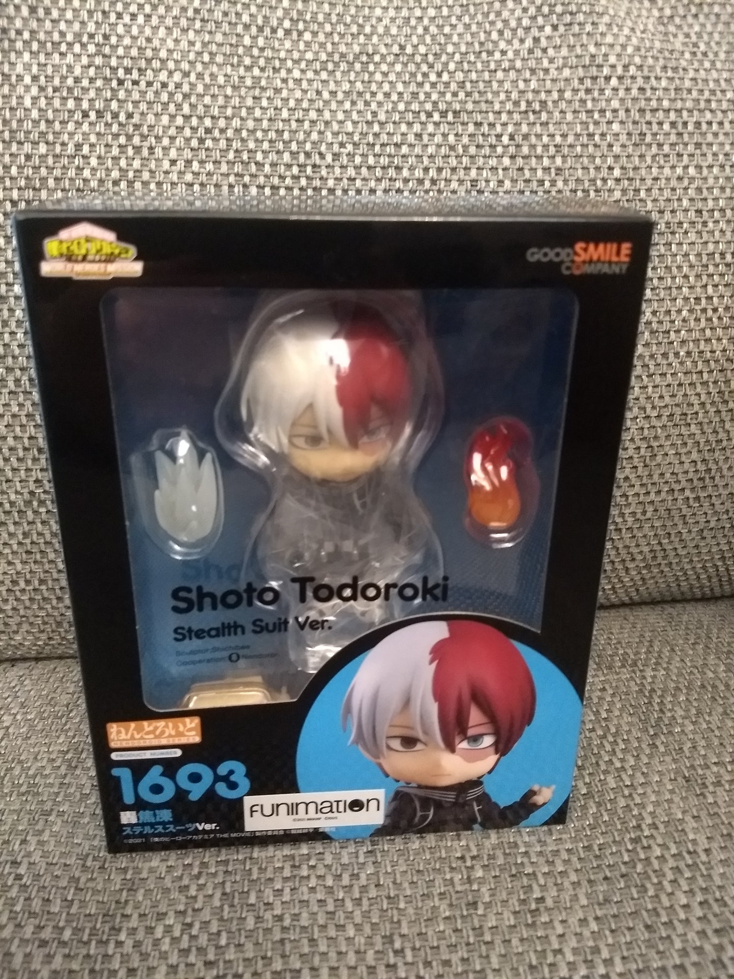 My Hero Academia Shoto Todoroki: Stealth Suit Ver. Nendoroid Figure #1693