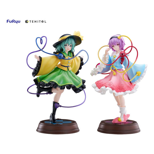 Touhou Project Koishi Komeiji & Satori Komeiji Tenitol Figure 22cm