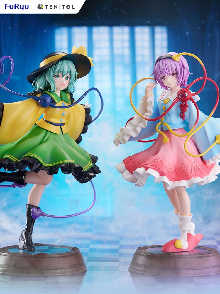 Touhou Project Koishi Komeiji & Satori Komeiji Tenitol Figure 22cm