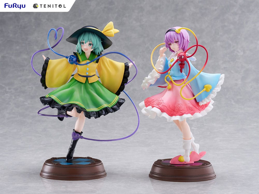 Touhou Project Koishi Komeiji & Satori Komeiji Tenitol Figure 22cm