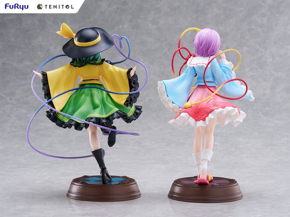 Touhou Project Koishi Komeiji & Satori Komeiji Tenitol Figure 22cm