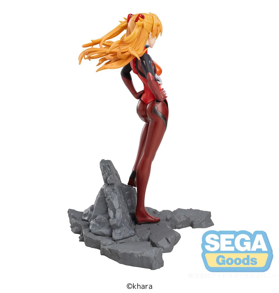 Neon Genesis Evangelion Asuka Shikinami Langley Sega Prize Figure 23cm