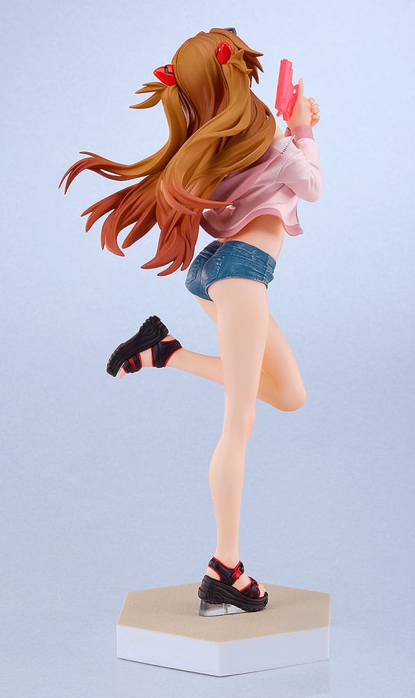 Evangelion Asuka Shikinami Langley Beach Queens Pop Up Parade L Figure 22cm