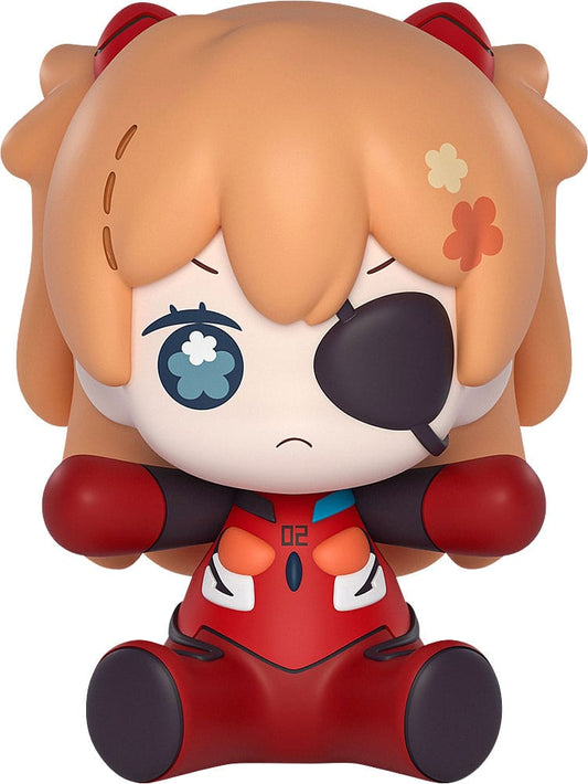 Evangelion Asuka Shikinami Langley Eye Patch Ver Goodsmile Huggy Figure 7cm
