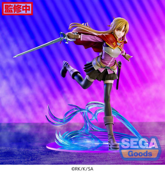 Sword Art Online Progressive Asuna Luminasta Sega Prize Figure 21cm