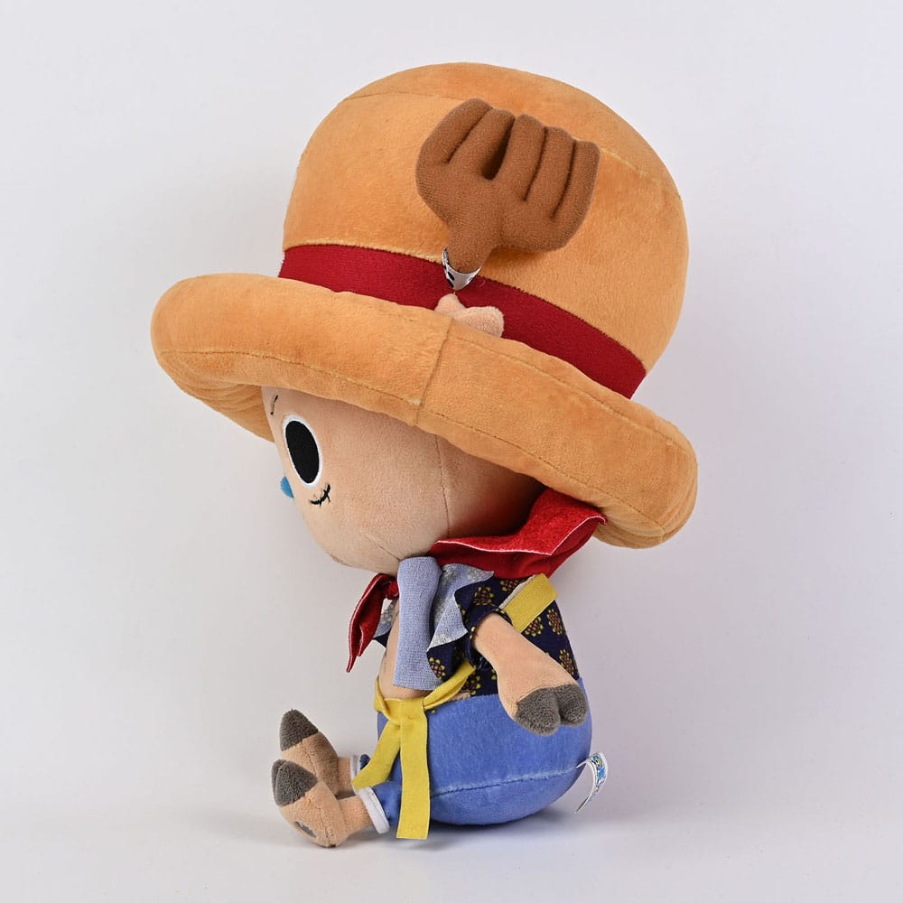 One Piece Tony Tony Chopper X Luffy New World Ver. Sakami Sitting Down Plush 20cm