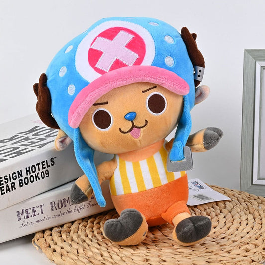 One Piece Tony Tony Chopper New World Ver. Sakami Sitting Down Plush 20cm