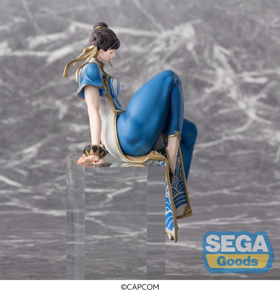 Street Fighter Chun-Li Sega Perching Figure 14cm