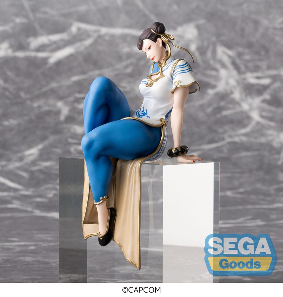 Street Fighter Chun-Li Sega Perching Figure 14cm
