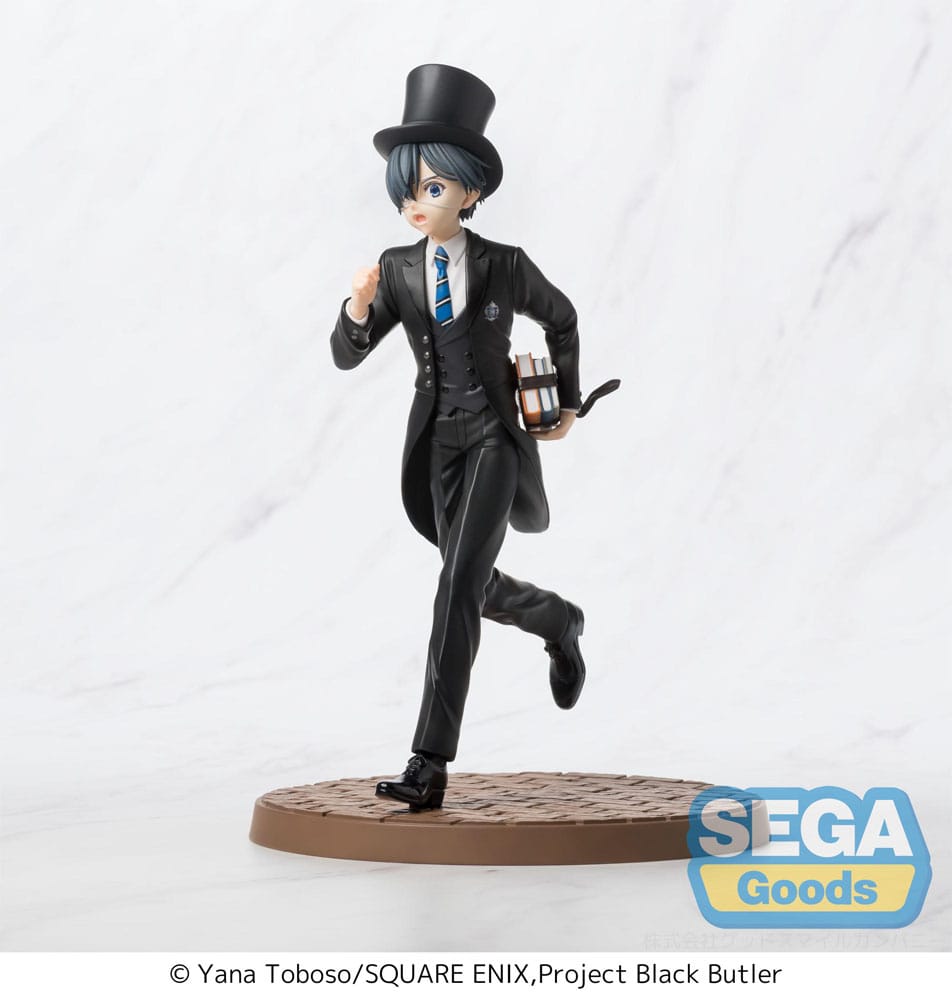 Black Butler Ciel Phantomhive Boarding School Arc Sega Luminasta Figure 22cm