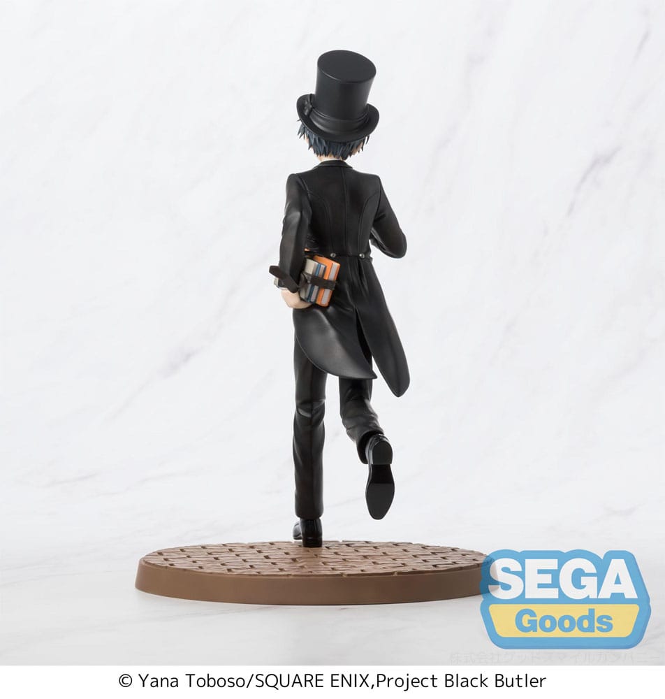Black Butler Ciel Phantomhive Boarding School Arc Sega Luminasta Figure 22cm