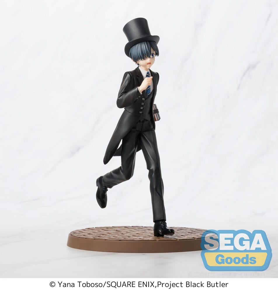 Black Butler Ciel Phantomhive Boarding School Arc Sega Luminasta Figure 22cm