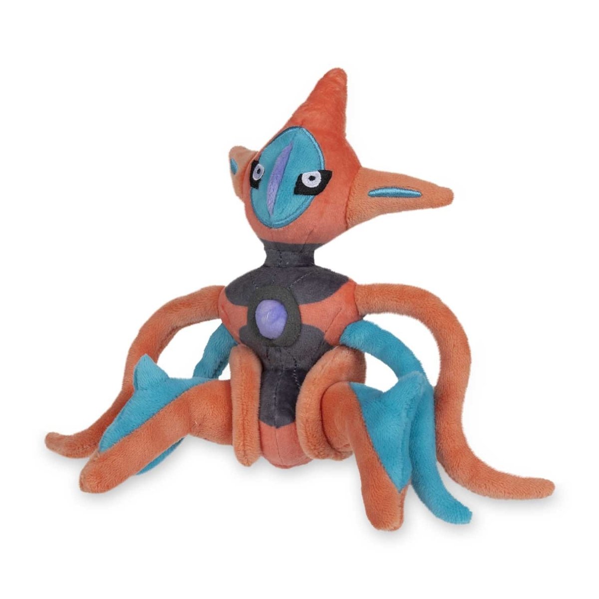 Pokemon Deoxys Attack Form Hoenn Sitting Cuties Plush 15cm