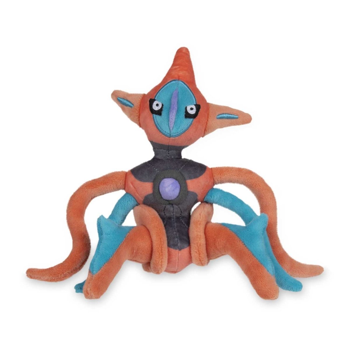 Pokemon Deoxys Attack Form Hoenn Sitting Cuties Plush 15cm