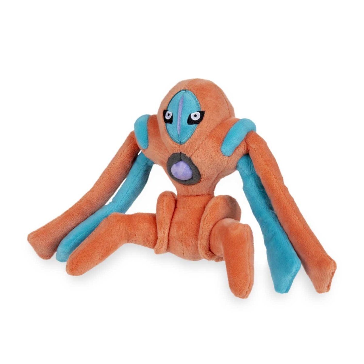 Pokemon Deoxys Defense Form Sitting Cuties Plush 12cm