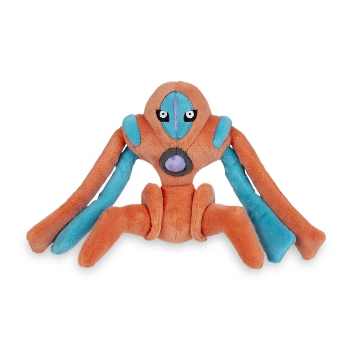 Pokemon Deoxys Defense Form Sitting Cuties Plush 12cm