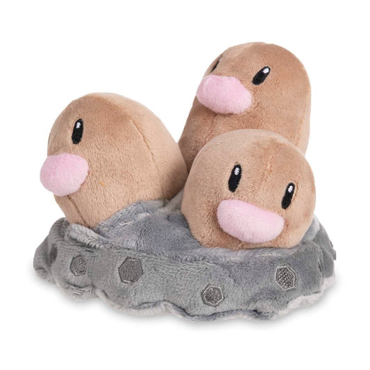 Pokemon Dugtrio Sitting Cuties Plush 10cm