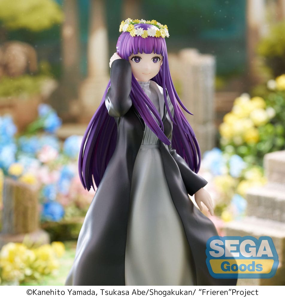 Frieren Beyond Journey's End Fern Flower Garden Sega Luminasta Prize Figure 18cm