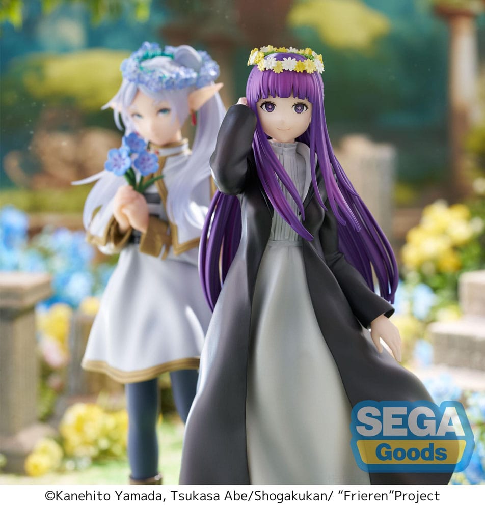 Frieren Beyond Journey's End Fern Flower Garden Sega Luminasta Prize Figure 18cm