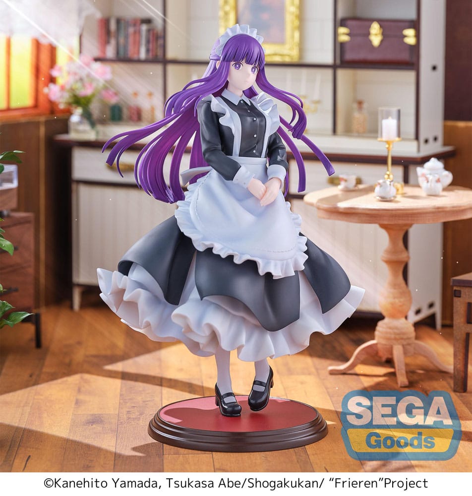 Frieren Beyond Journey's End Fern Maid Costume Sega Luminasta Prize Figure 21cm