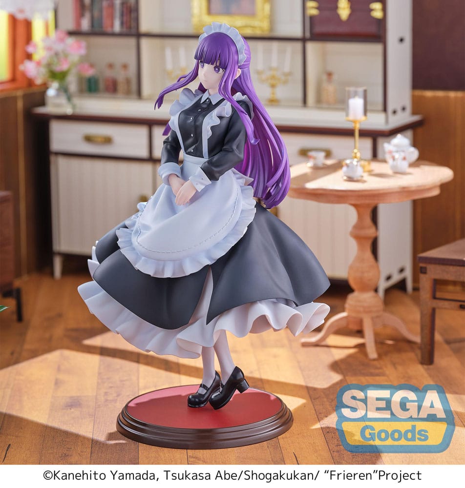 Frieren Beyond Journey's End Fern Maid Costume Sega Luminasta Prize Figure 21cm