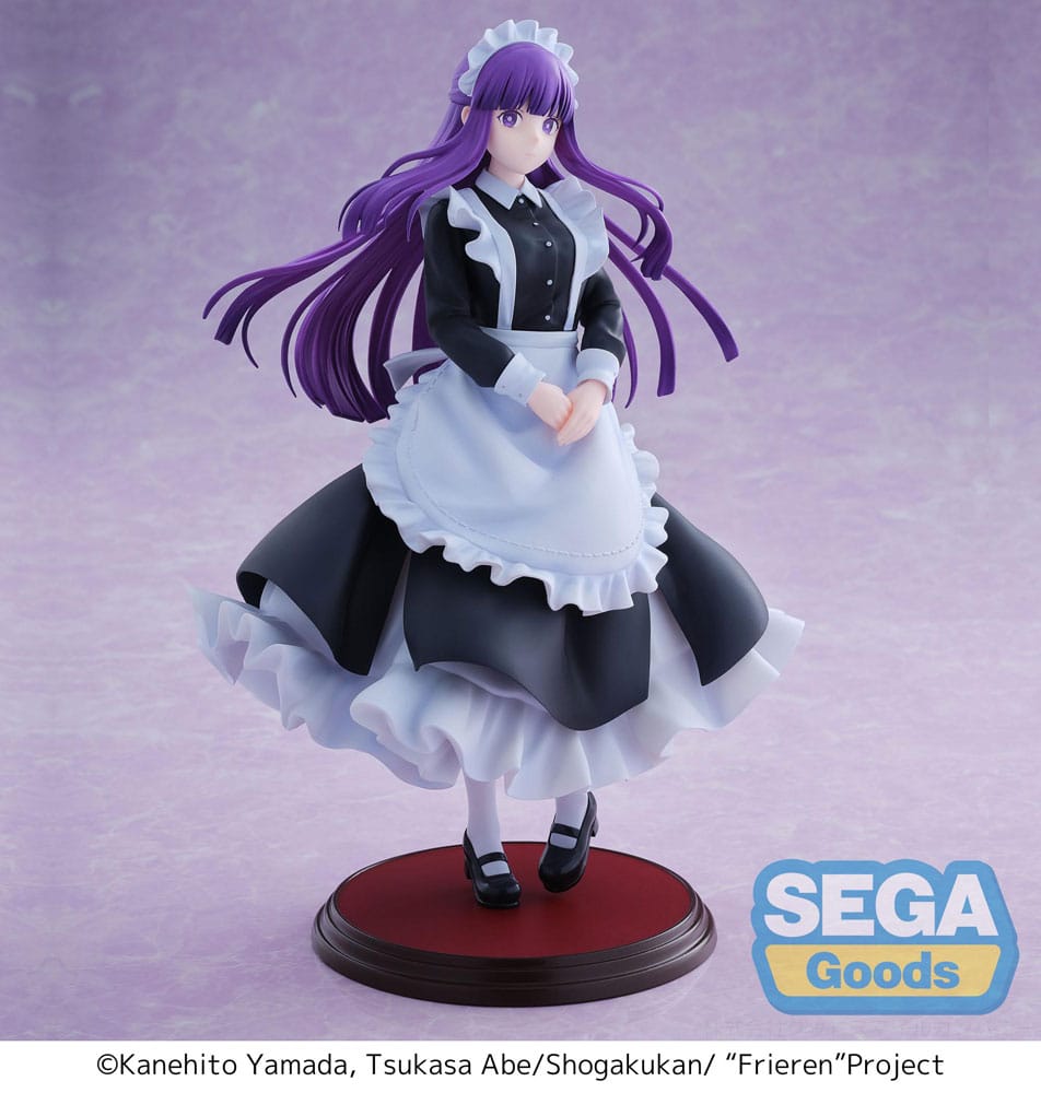 Frieren Beyond Journey's End Fern Maid Costume Sega Luminasta Prize Figure 21cm