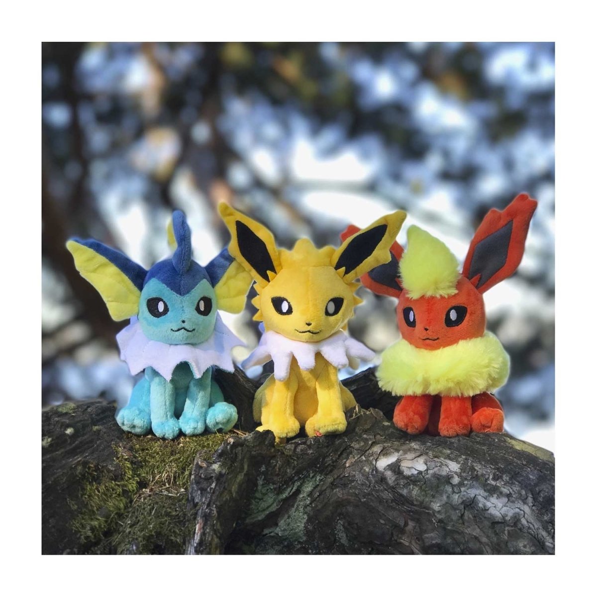 Pokemon Flareon Kanto Sitting Cuties Plush Toy 16cm