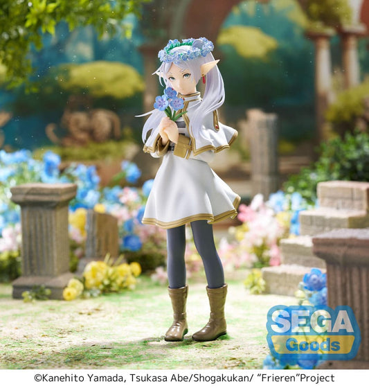 Frieren Beyond Journey's End Frieren Flower Garden Sega Luminasta Prize Figure 18cm