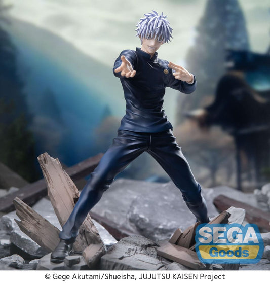 Jujutsu Kaisen Satoru Gojo Fierce Battle Sega Prize Figure 18cm