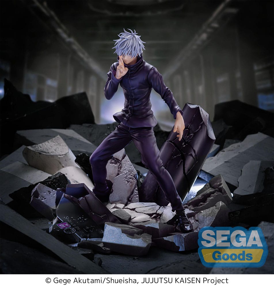 Jujutsu Kaisen Satoru Gojo Unlimited Void Sega Luminasta Figure 21cm