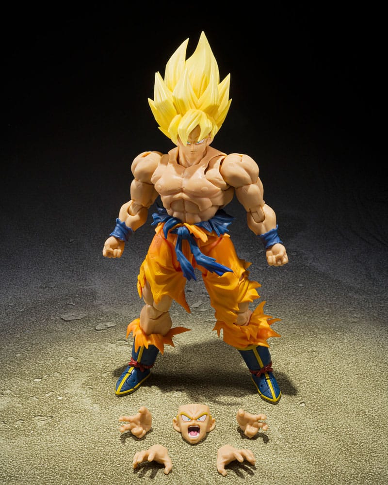 Dragon Ball Z Super Saiyan Son Goku Legendary Super Saiyan S.H. Figure Arts Figure 14cm