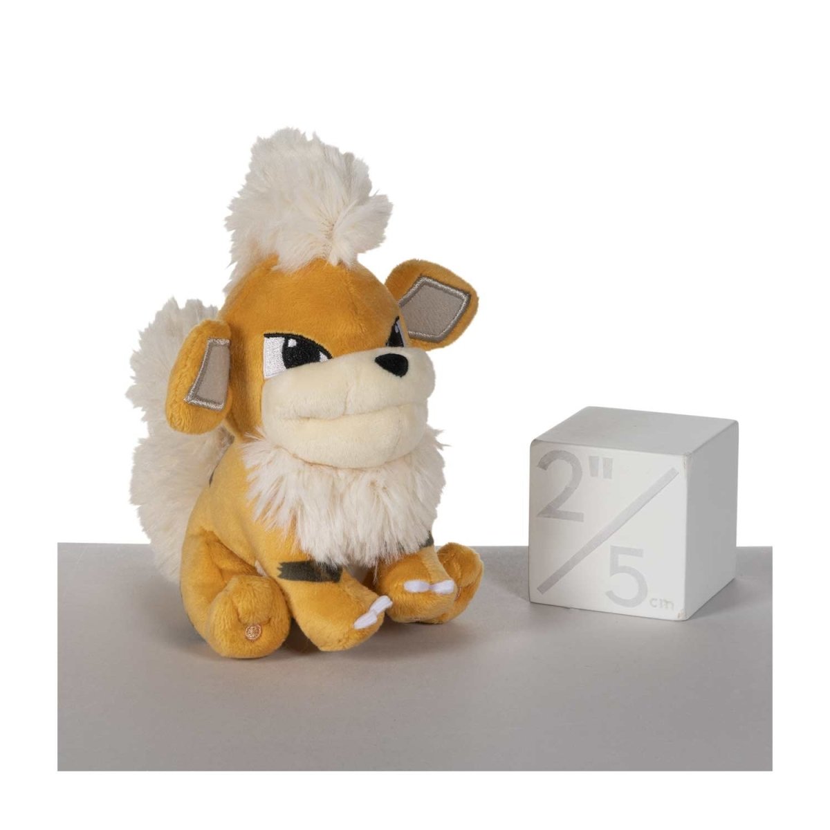 Pokemon Growlithe Kanto Sitting Cuties Plush 14cm