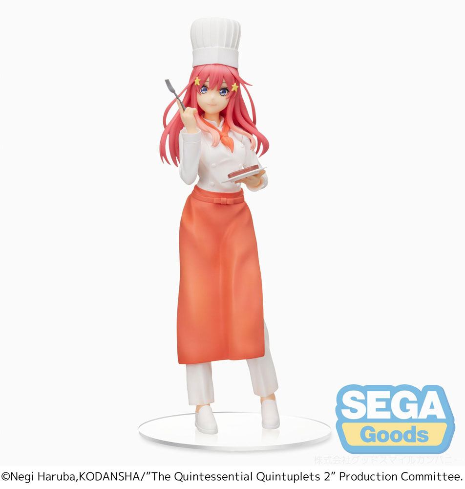 The Quintessential Quintuplets Itsuki Nakano Cook Version Sega Prize Figure 23cm