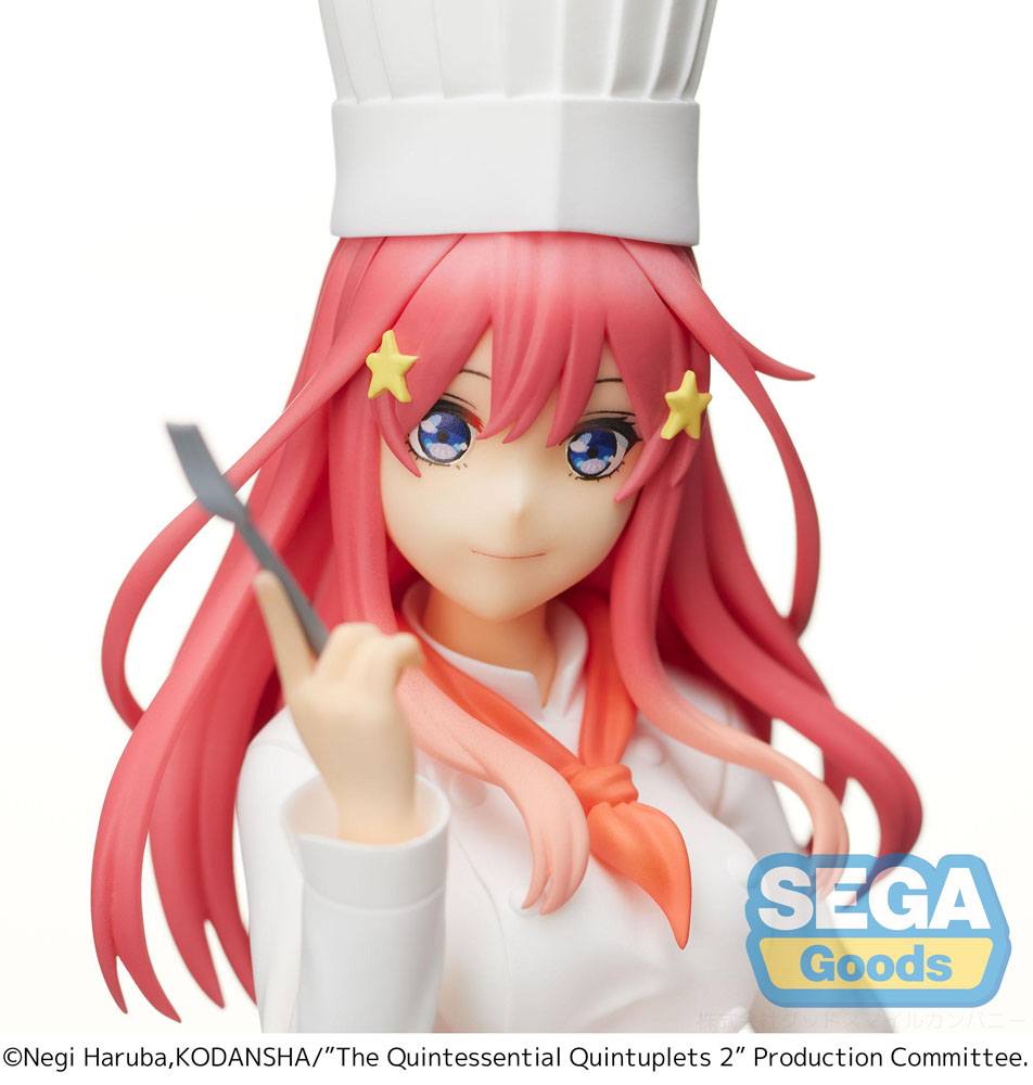 The Quintessential Quintuplets Itsuki Nakano Cook Version Sega Prize Figure 23cm