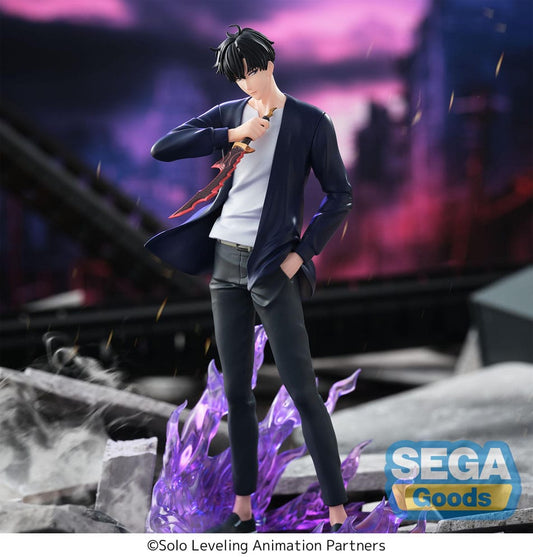 Solo Leveling Sung Jinwoo Xrosslink Sega Prize Figure 18cm