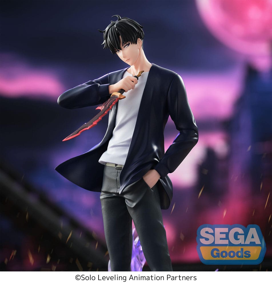Solo Leveling Sung Jinwoo Xrosslink Sega Prize Figure 18cm