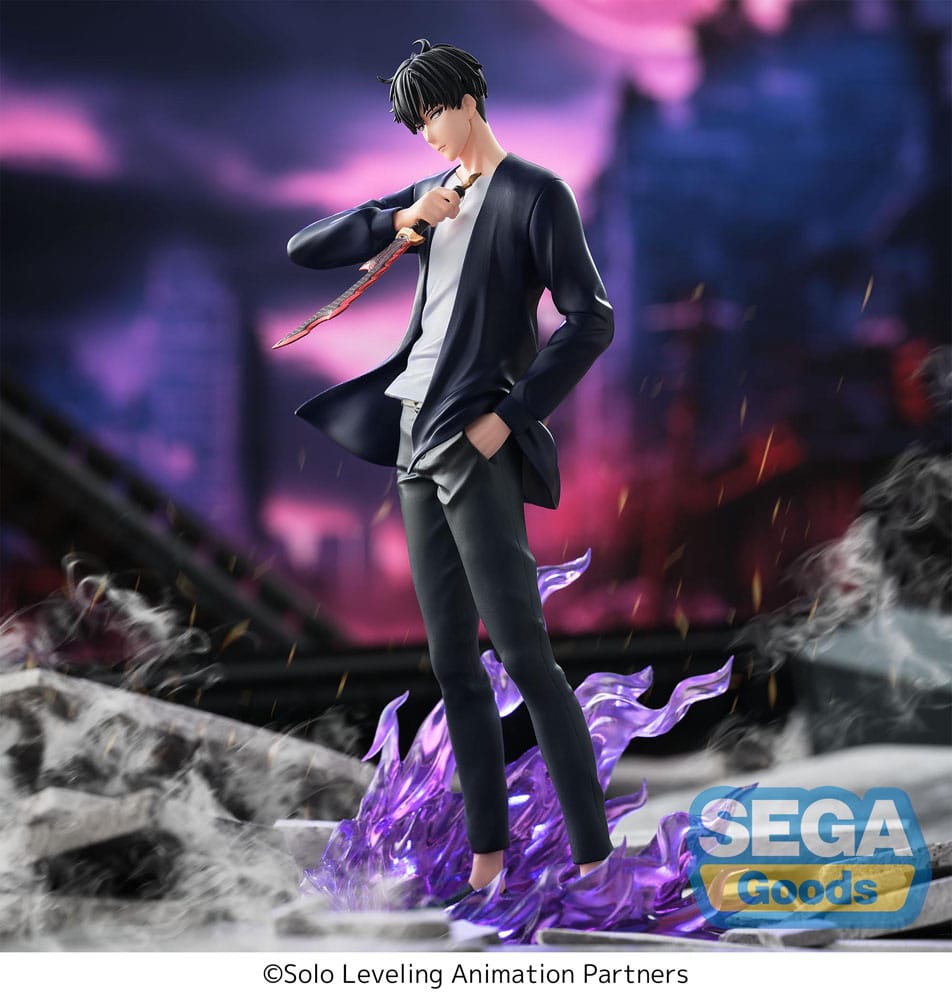 Solo Leveling Sung Jinwoo Xrosslink Sega Prize Figure 18cm