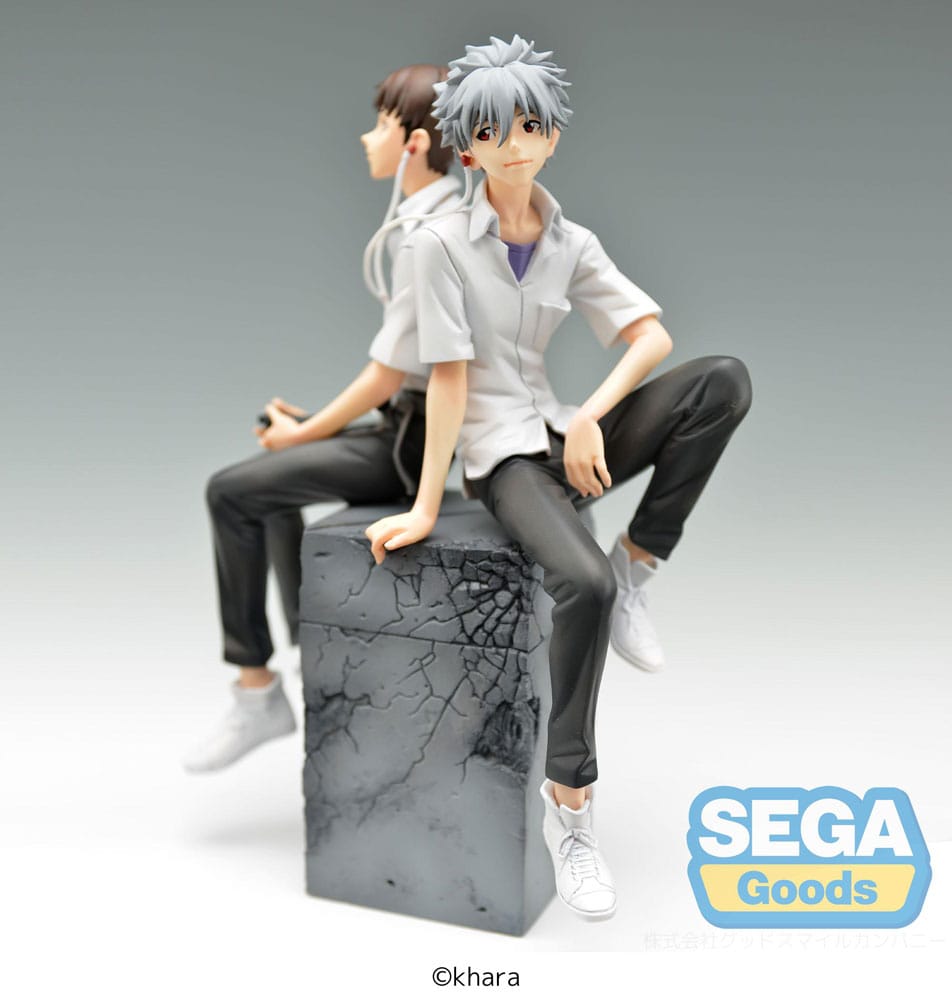 Neon Genesis Evangelion Kaworu Sega Luminasta Figure 17cm