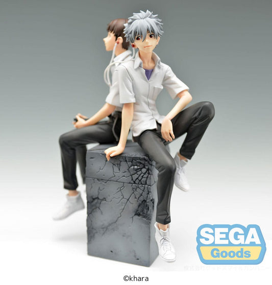 Neon Genesis Evangelion Kaworu Sega Luminasta Figure 17cm