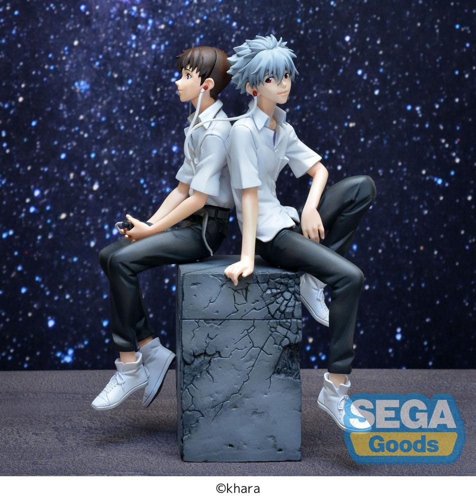 Neon Genesis Evangelion Kaworu Sega Luminasta Figure 17cm