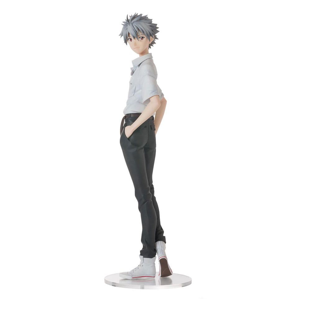 Neon Genesis Evangelion Kaworu Nagisa Uniform Ver Sega Prize Figure 22cm