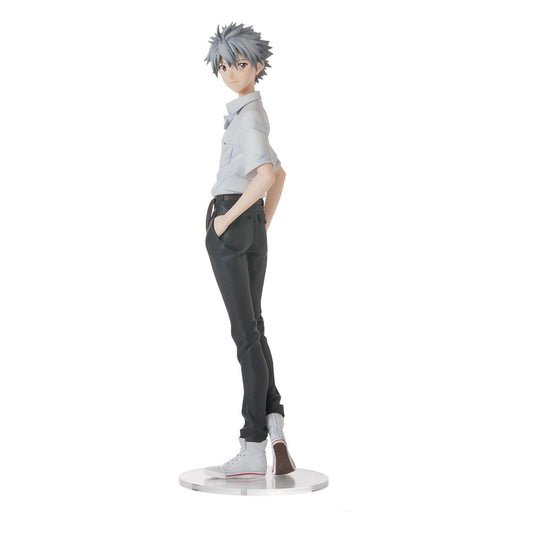 Neon Genesis Evangelion Kaworu Nagisa Uniform Ver Sega Prize Figure 22cm